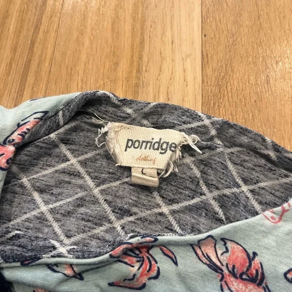 Porridge Tank Top with Split Open Back -Koi🎋print - Picture 2 of 3